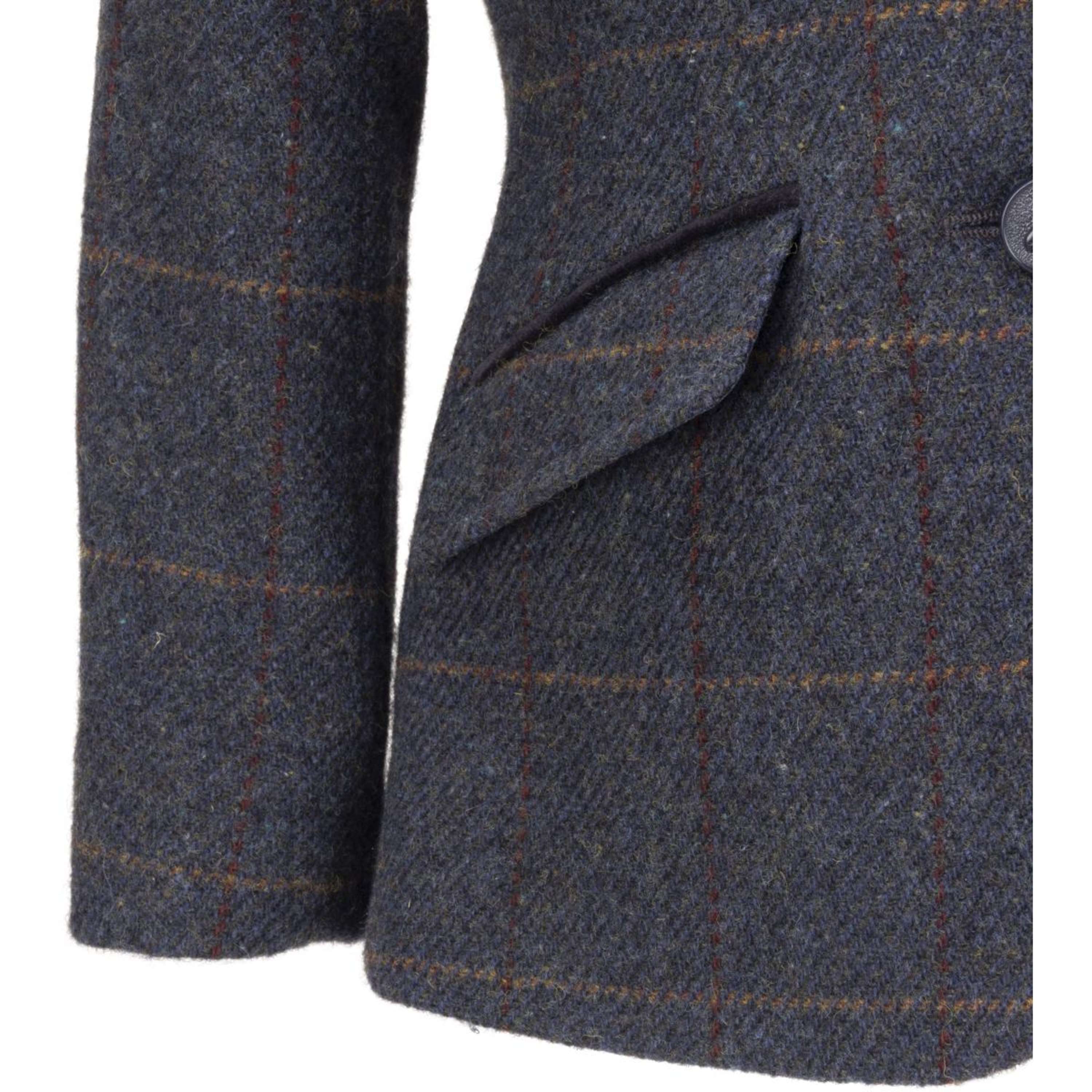 Aubrion by Shires Competition Jacket Saratoga Children Juniper Navy Check