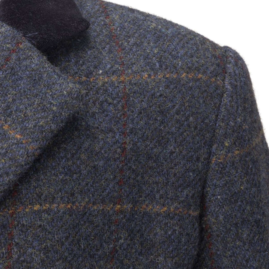Aubrion by Shires Competition Jacket Saratoga Children Juniper Navy Check