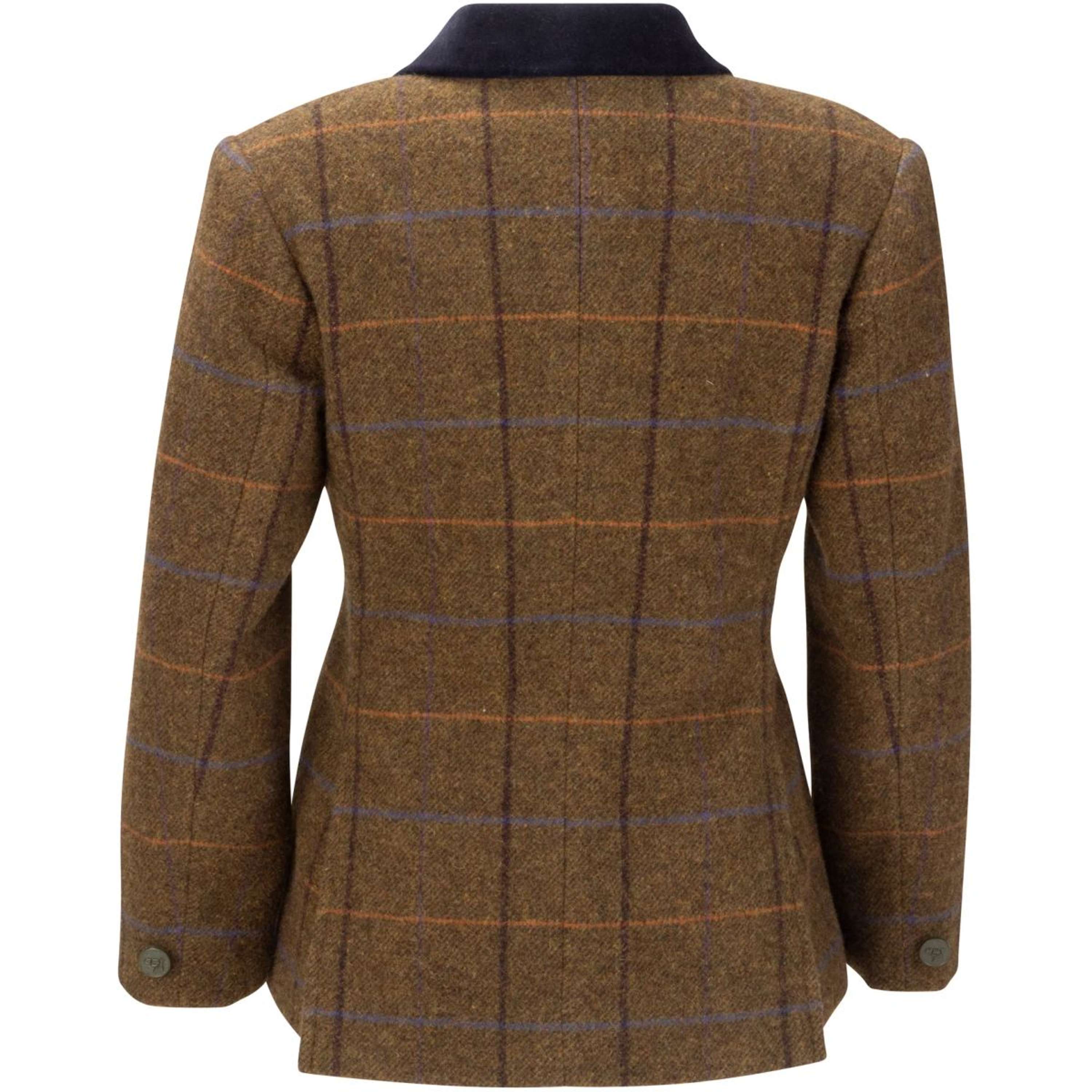 Aubrion by Shires Competition Jacket Saratoga Children Oak Brown Check
