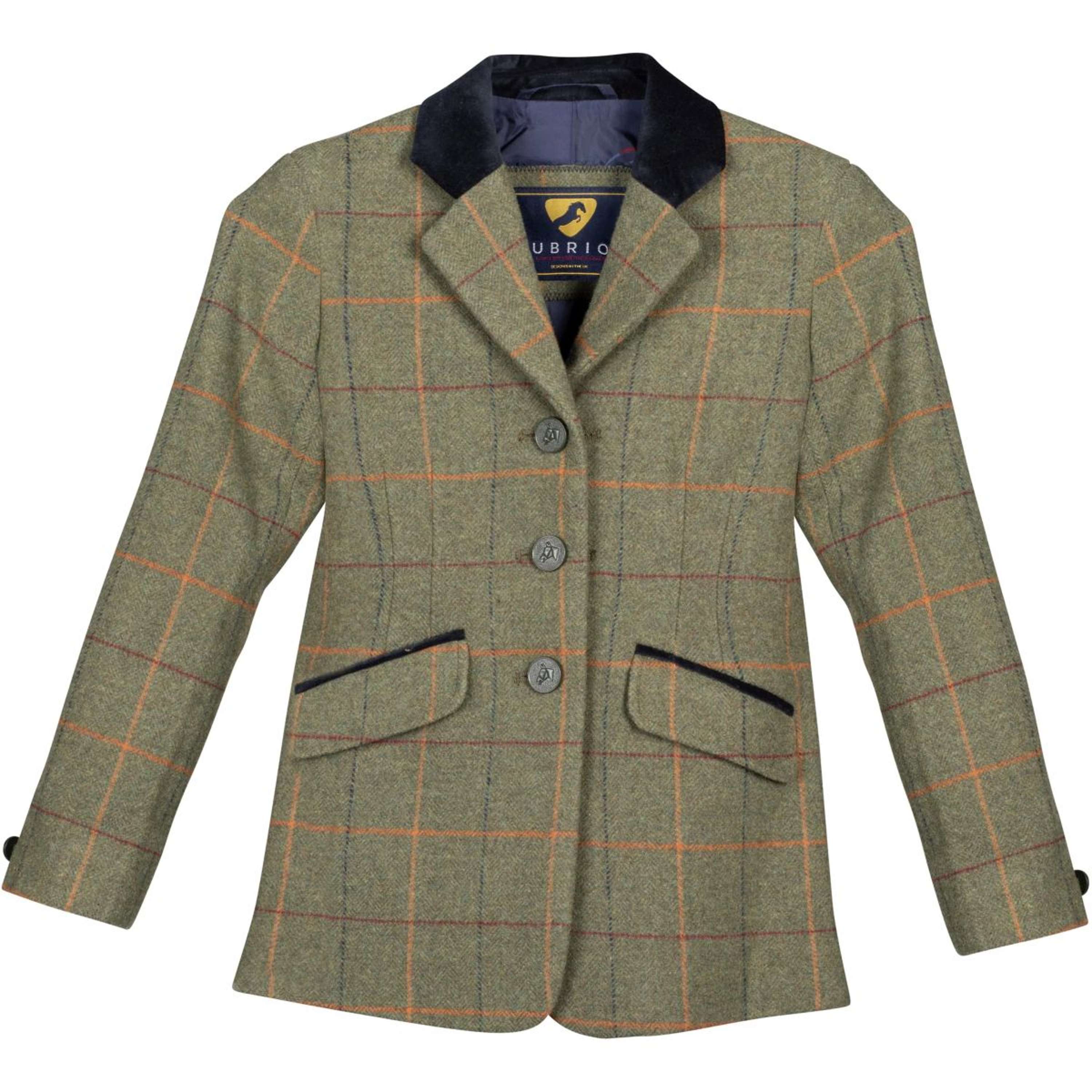 Aubrion by Shires Competition Jacket Saratoga Children Red/Yellow/Blue Check
