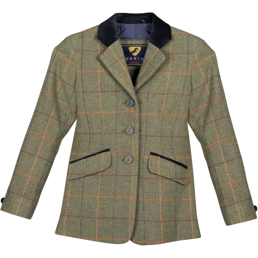 Aubrion by Shires Competition Jacket Saratoga Children Red/Yellow/Blue Check