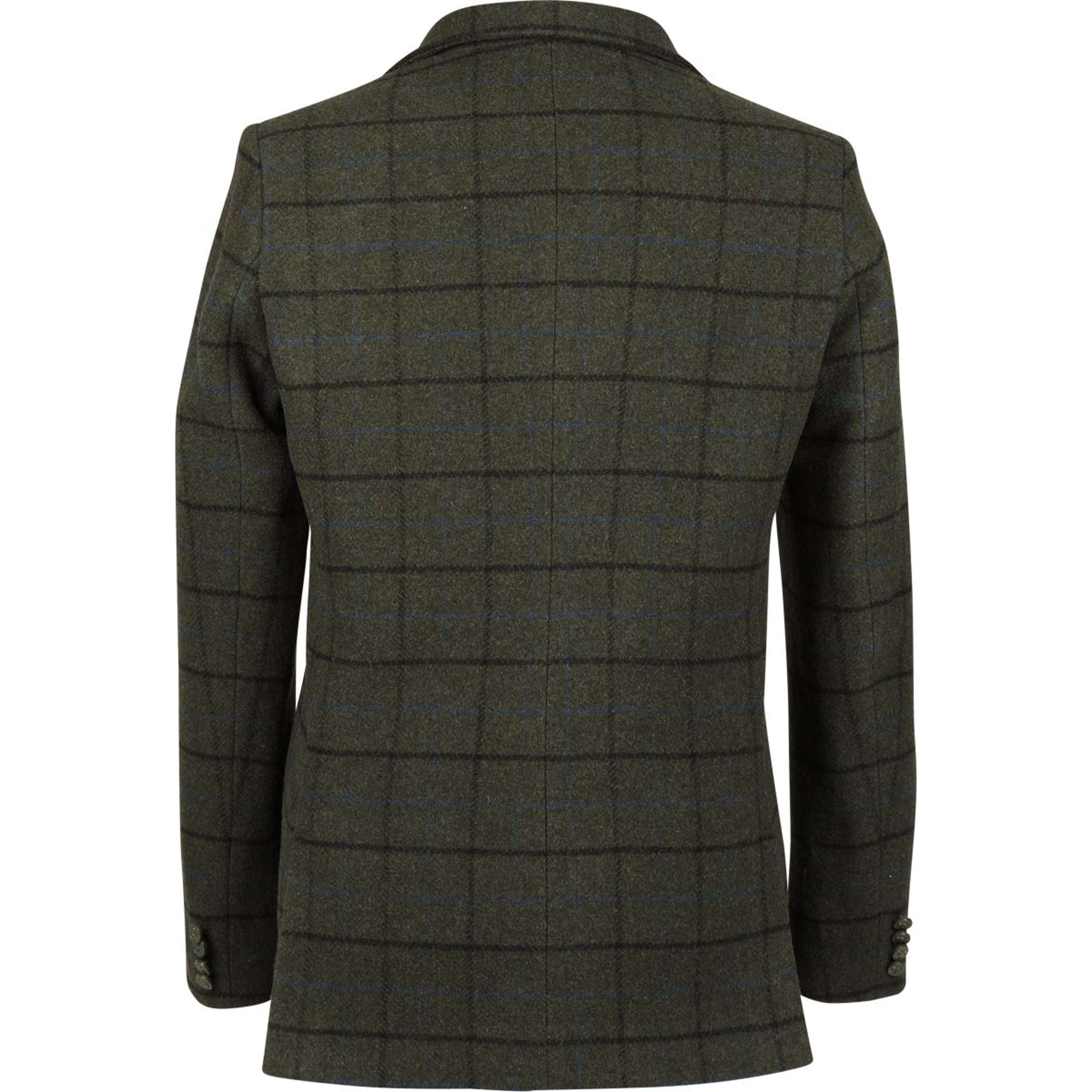 Aubrion by Shires Competition Jacket Saratoga Men Dark Green Check