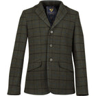 Aubrion by Shires Competition Jacket Saratoga Men Dark Green Check