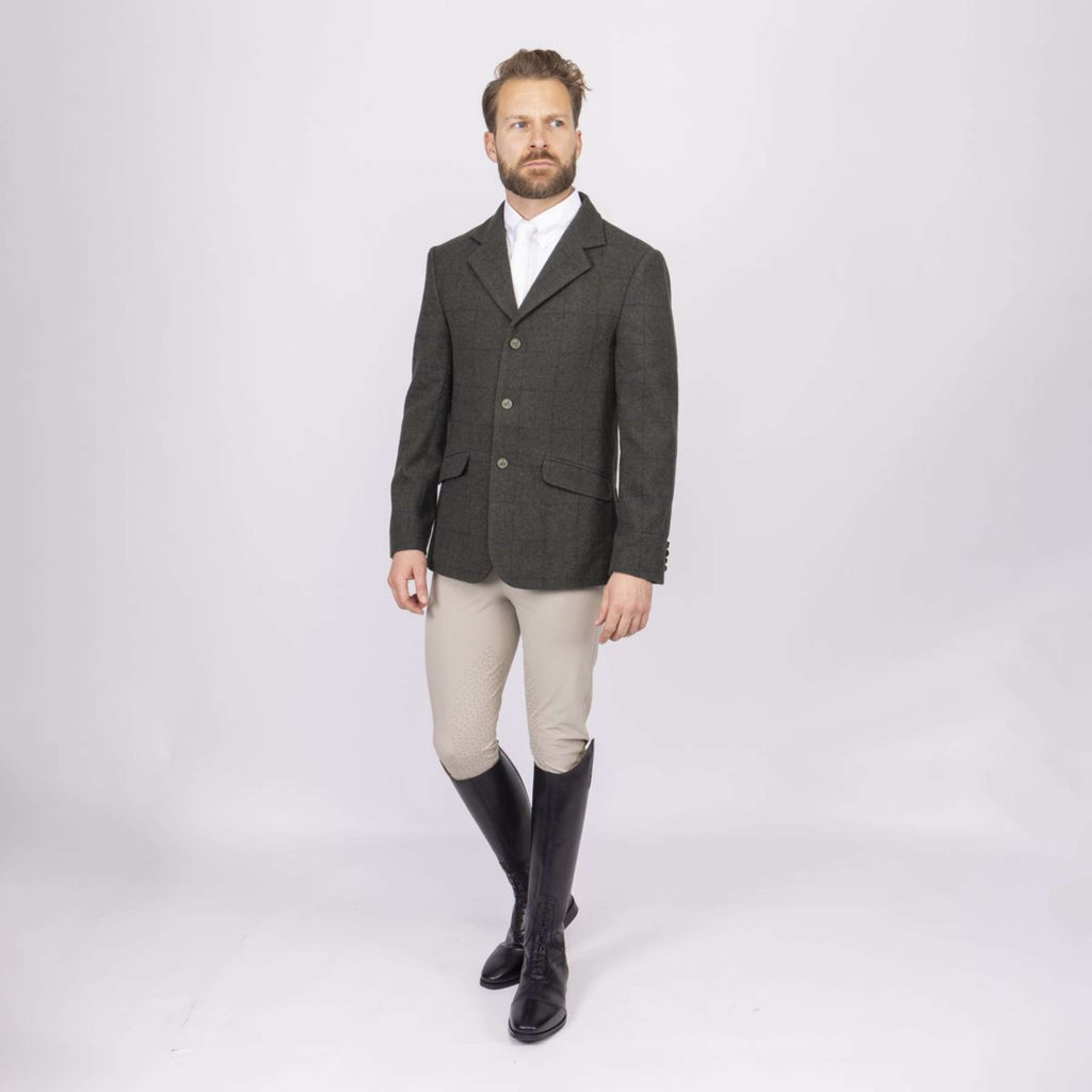Aubrion by Shires Competition Jacket Saratoga Men Elm Green Check