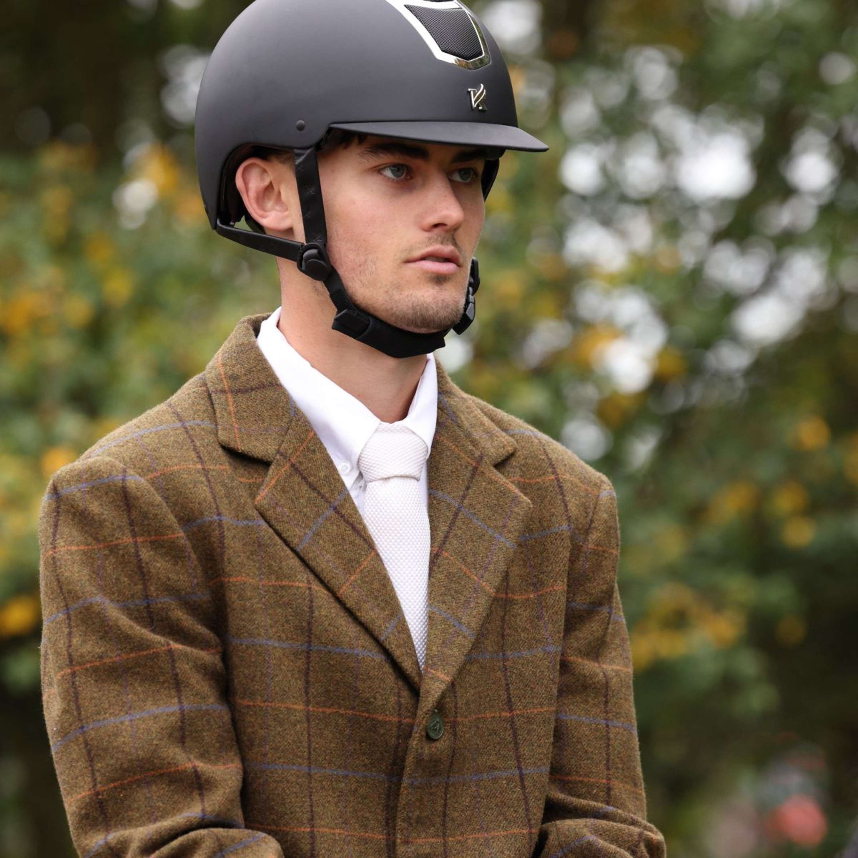 Aubrion by Shires Competition Jacket Saratoga Men Oak Brown Check