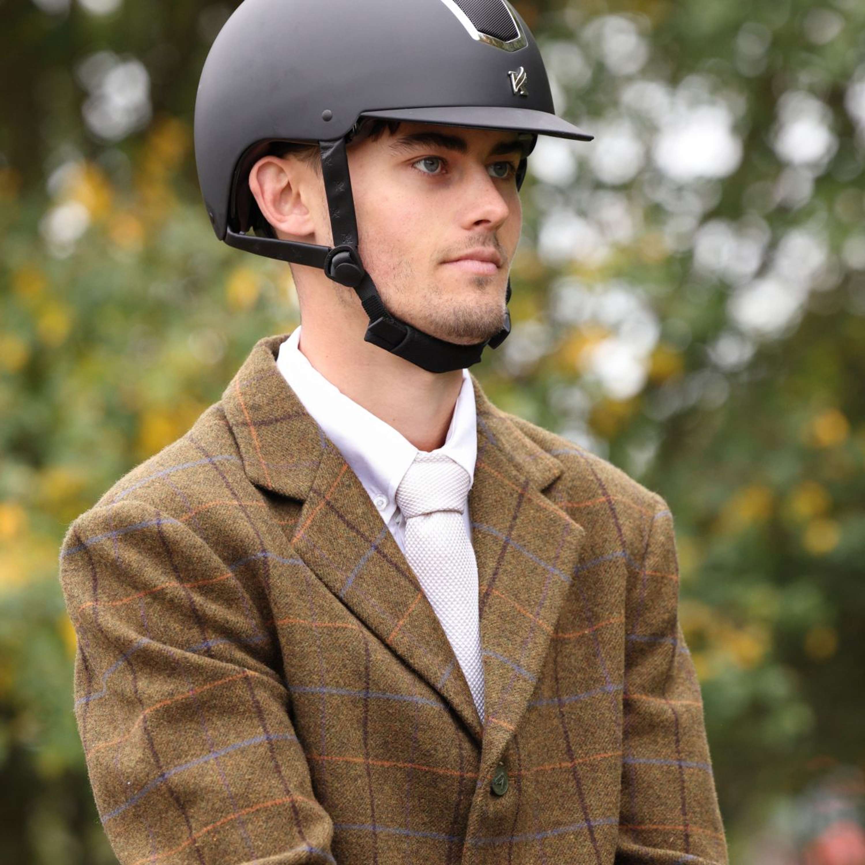 Aubrion by Shires Competition Jacket Saratoga Men Oak Brown Check