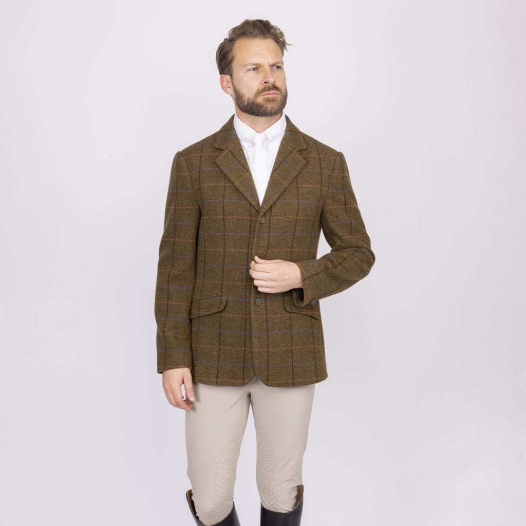 Aubrion by Shires Competition Jacket Saratoga Men Oak Brown Check