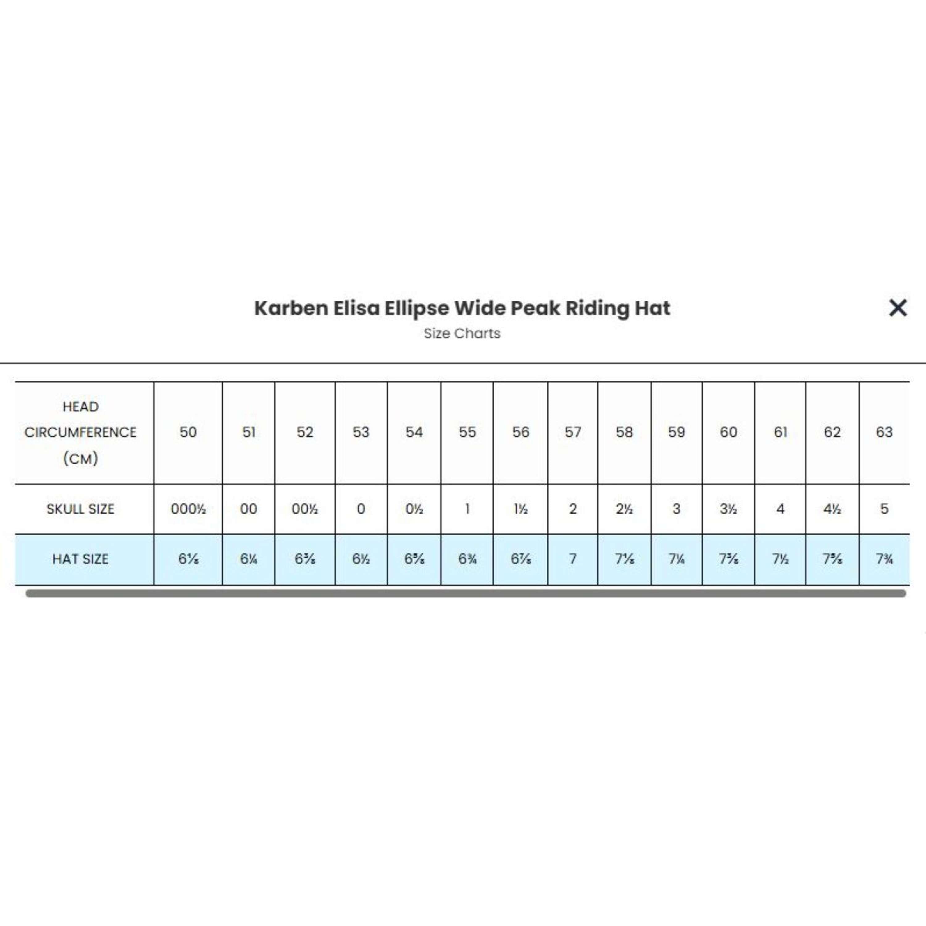 Karben by Shires Cap Elisa Ellipse Black/Silver