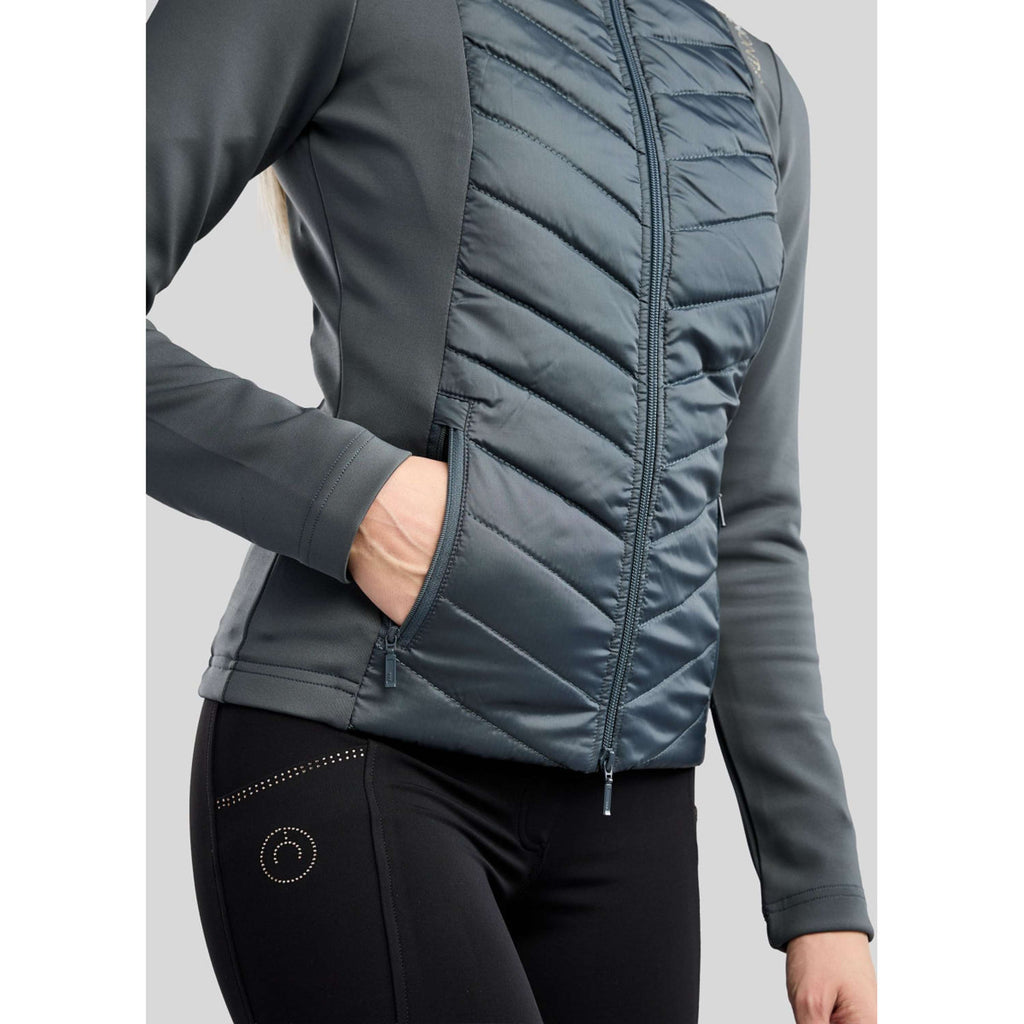 Montar Jacket MoEverline Hybrid Detachable Hood Golden Quartz Crystals Dark Slate