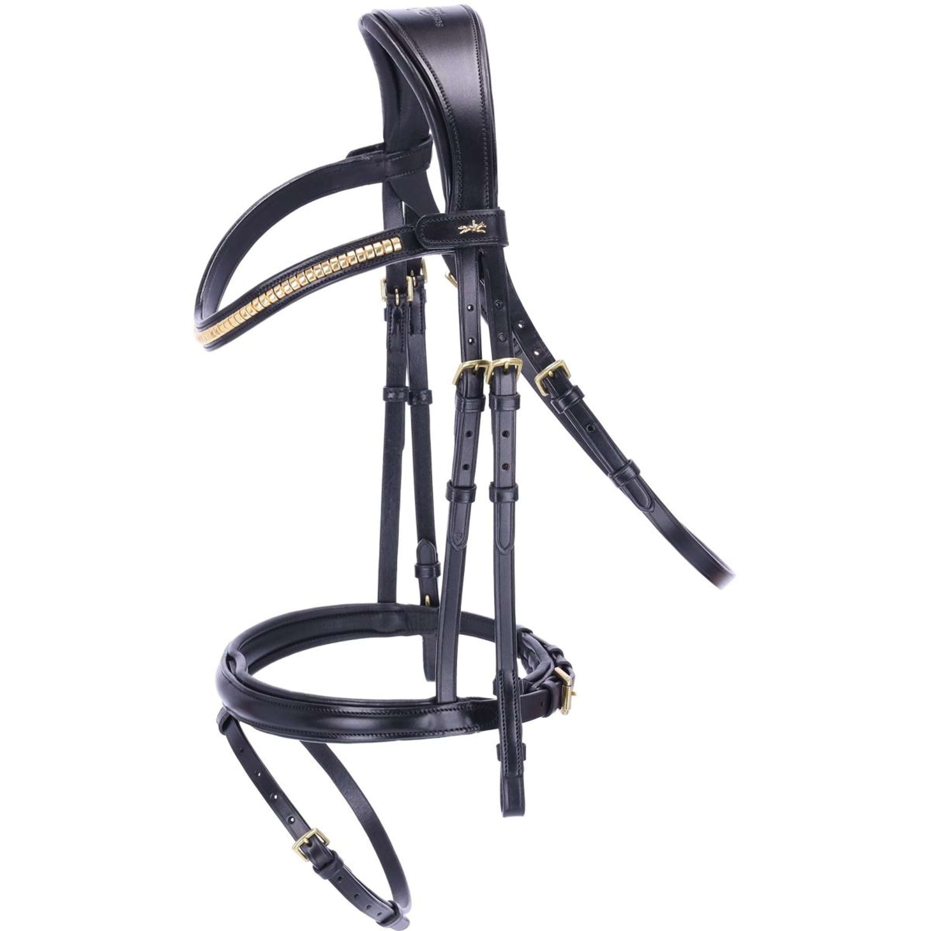 Schockemöhle Bridle Monza C Black/Gold