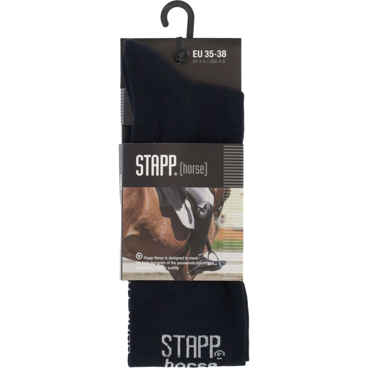 Stapp Horse Riding Socks Born To Ride Horses Marine