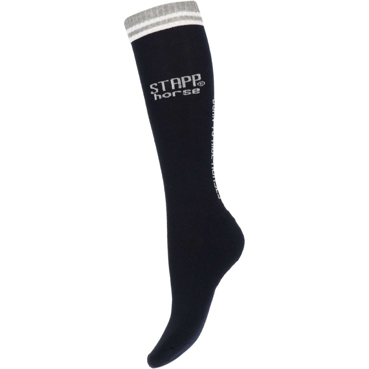 Stapp Horse Riding Socks Born To Ride Horses Marine