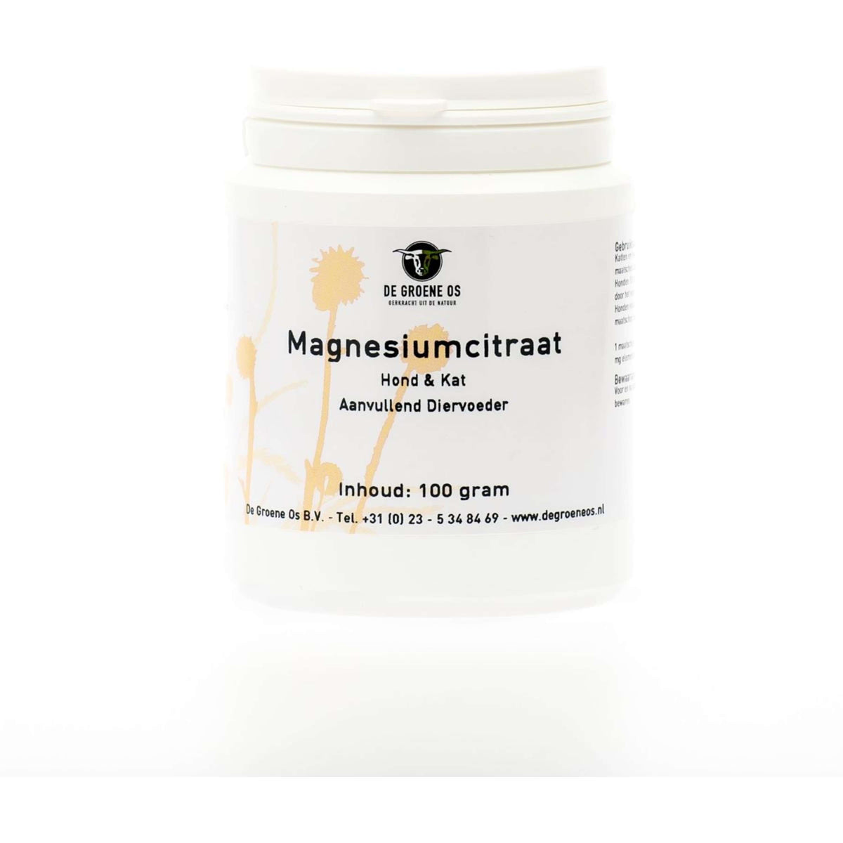 Groene Os Magnesium Citrate Dog/Cat