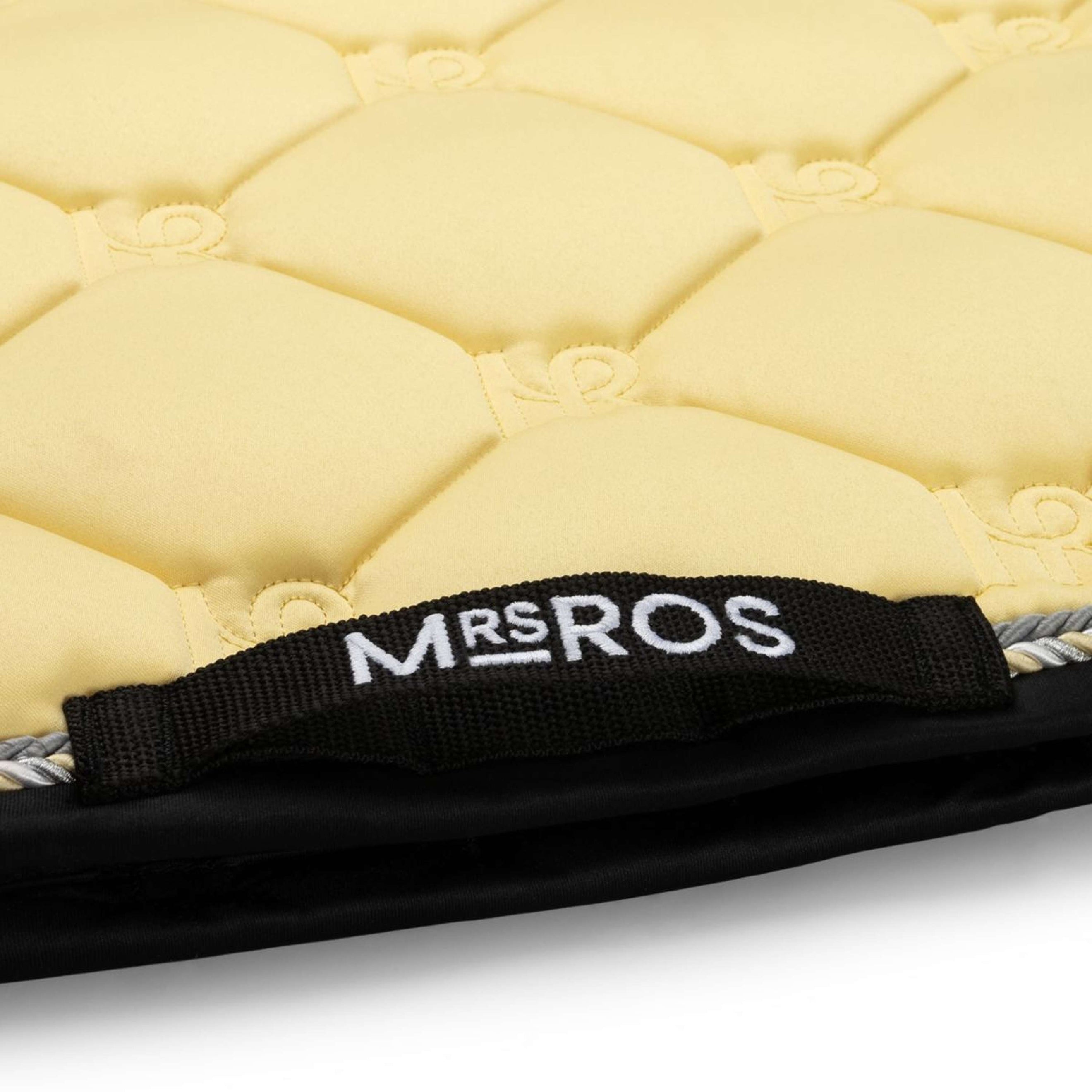 Mrs. Ros Saddlepad Charmer Dressage Soft Yellow