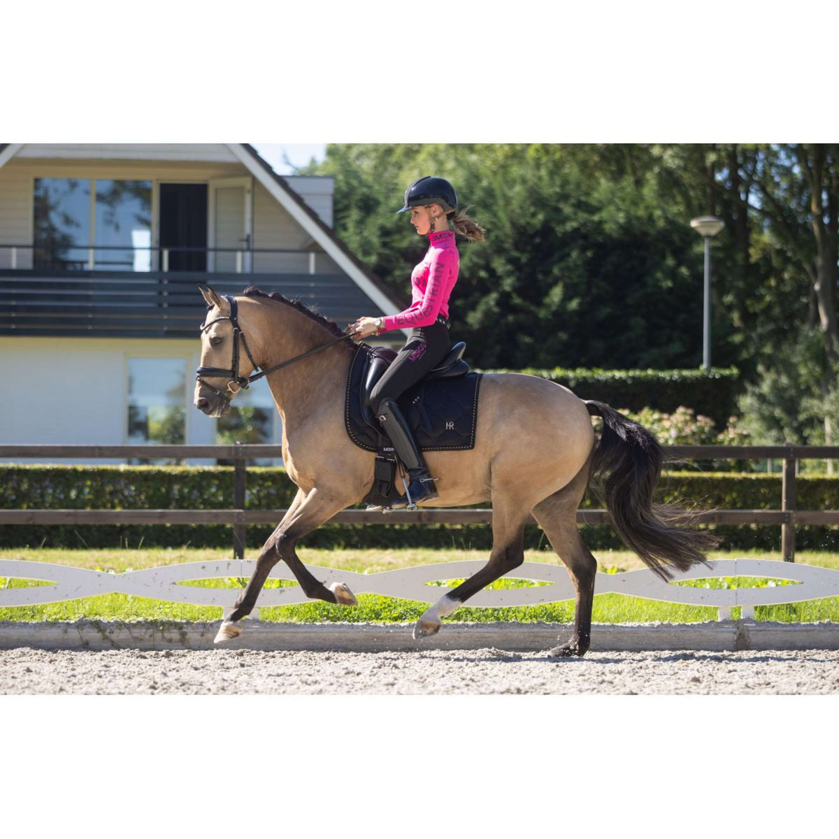 Mrs. Ros Saddlepad Charmer Dressage Black