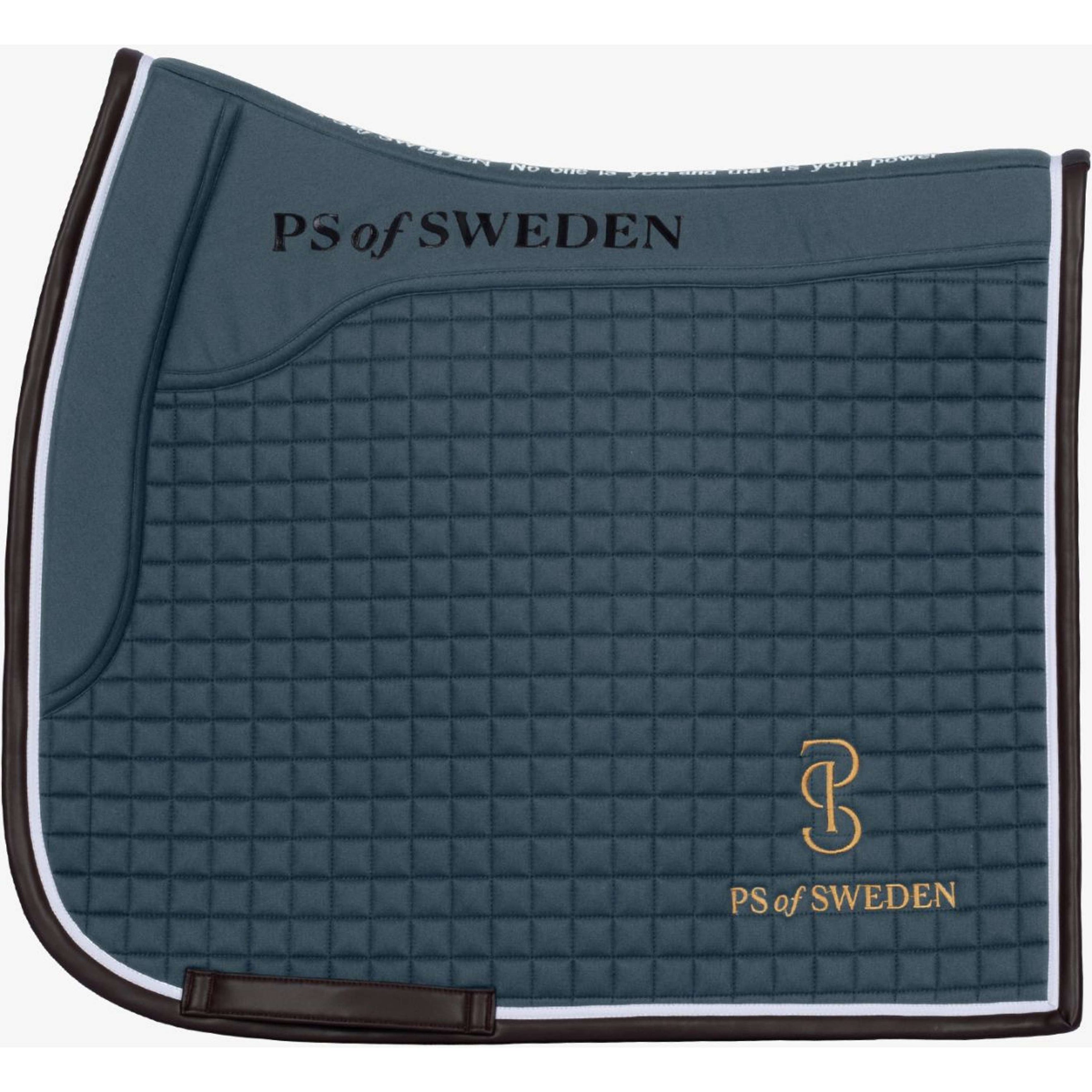 PS of Sweden Saddlepad Elite Edge Dressage Storm Blue