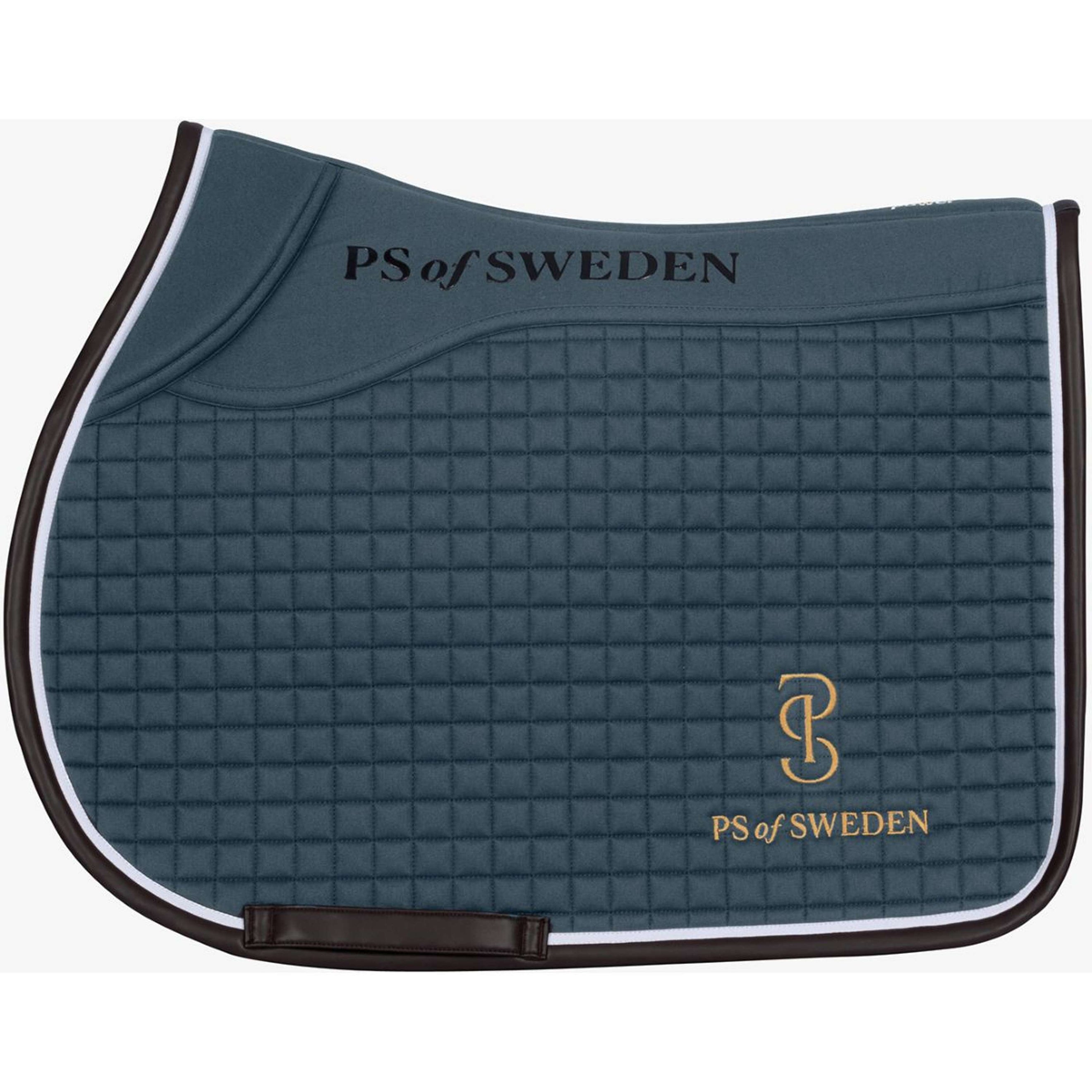 PS of Sweden Saddlepad Elite Edge Jumping Storm Blue