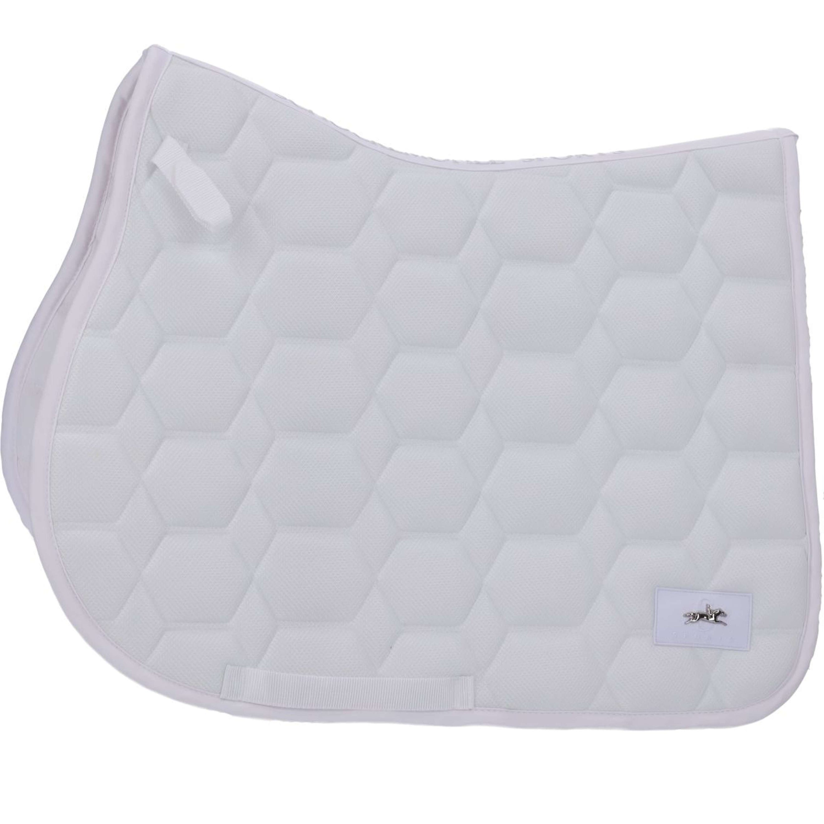 Schockemöhle Saddlepad Power Mesh Jumping Optical White