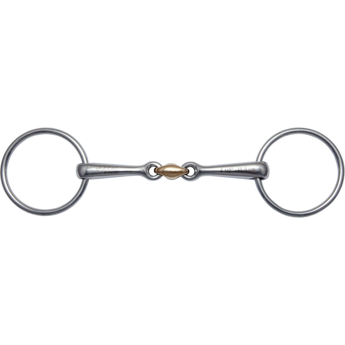 Stübben Loose Ring Snaffle / Bradoon double broken