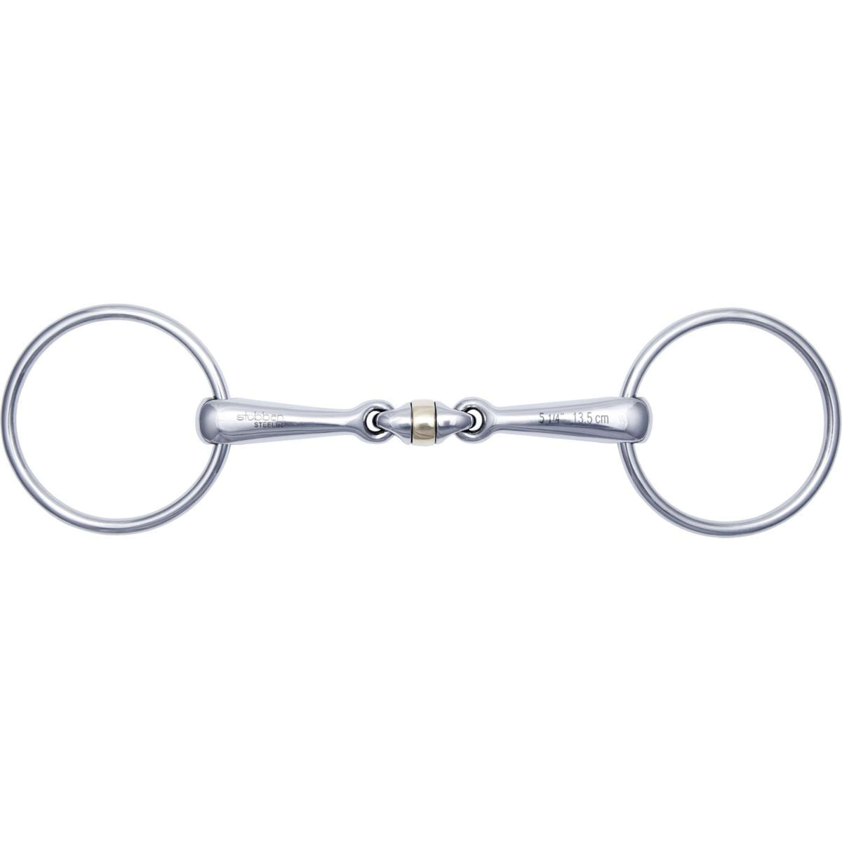 Stübben Loose Ring Snaffle Soft-Roll Double Broken