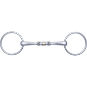 Stübben Loose Ring Snaffle Soft-Roll Double Broken