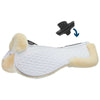 Stübben Half Pad Streamline Lambswool Jumping White
