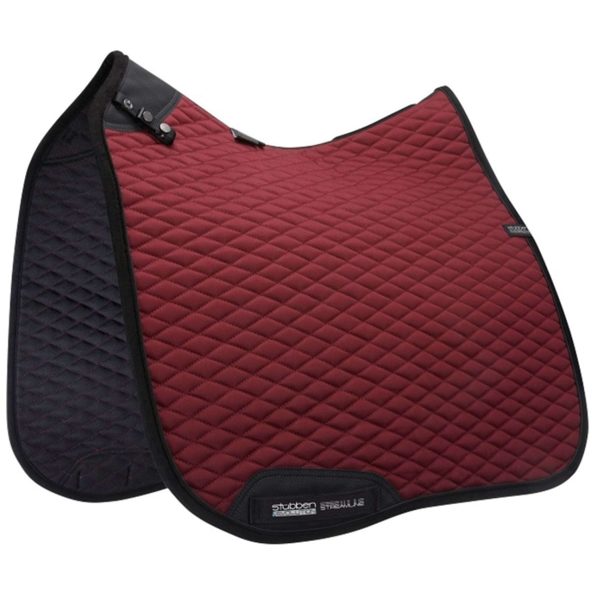 Stübben Saddlepad Streamline Dressage Burgundy