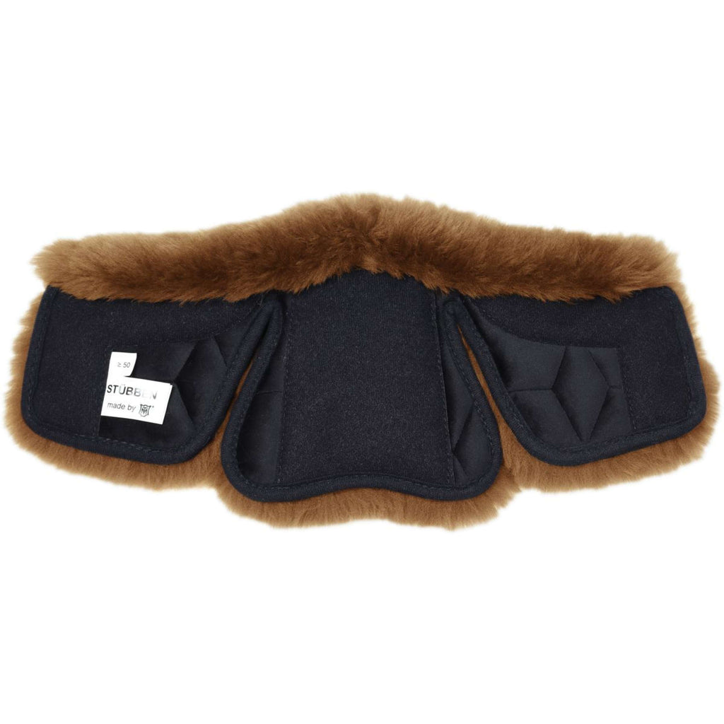 Stübben Girth Fur Cover Equi-Soft by Mattes Lambskin Whiskey