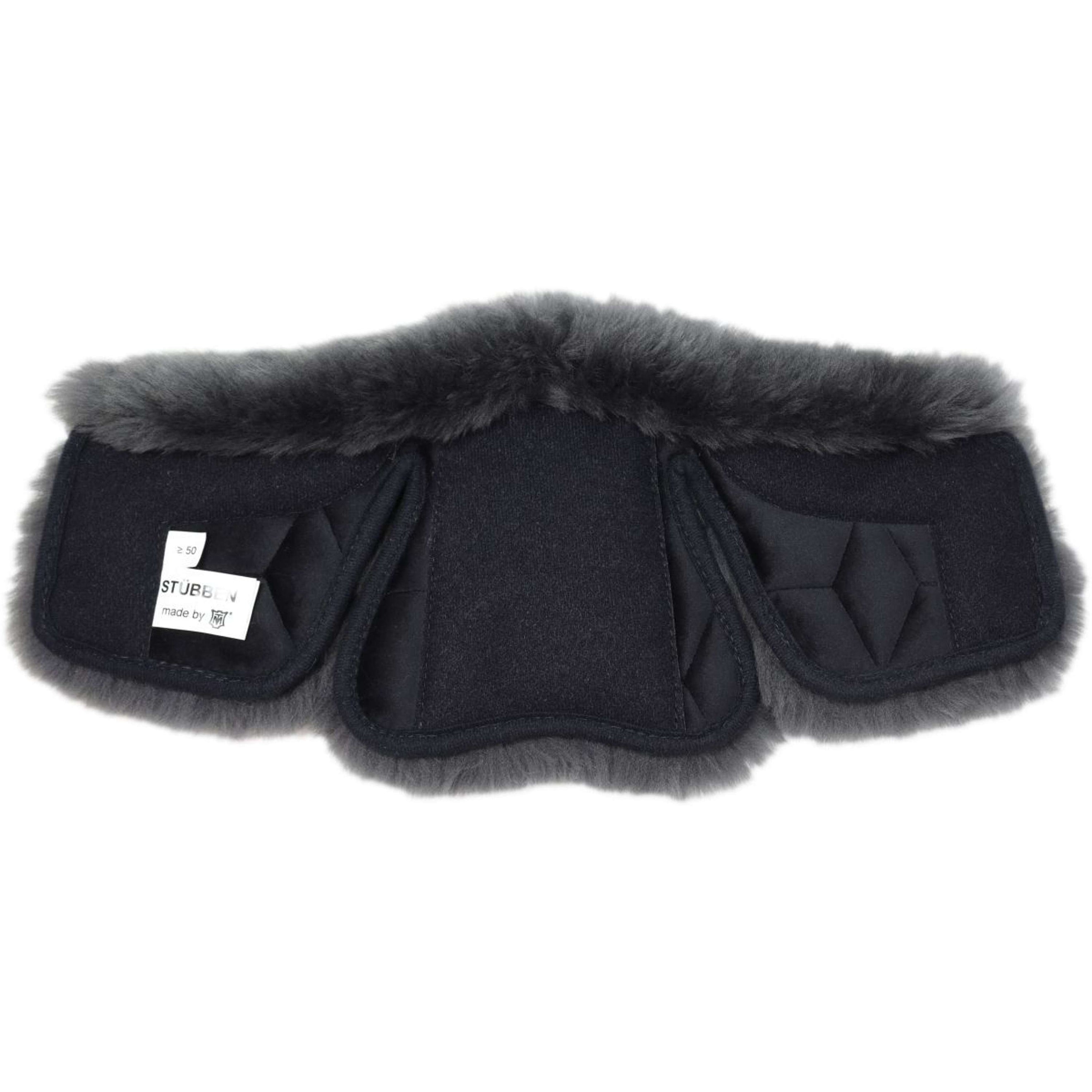 Stübben Girth Fur Cover Equi-Soft by Mattes Lambskin Graphite Stübben Girth Fur Cover Equi-Soft by Mattes Lambskin Graphite