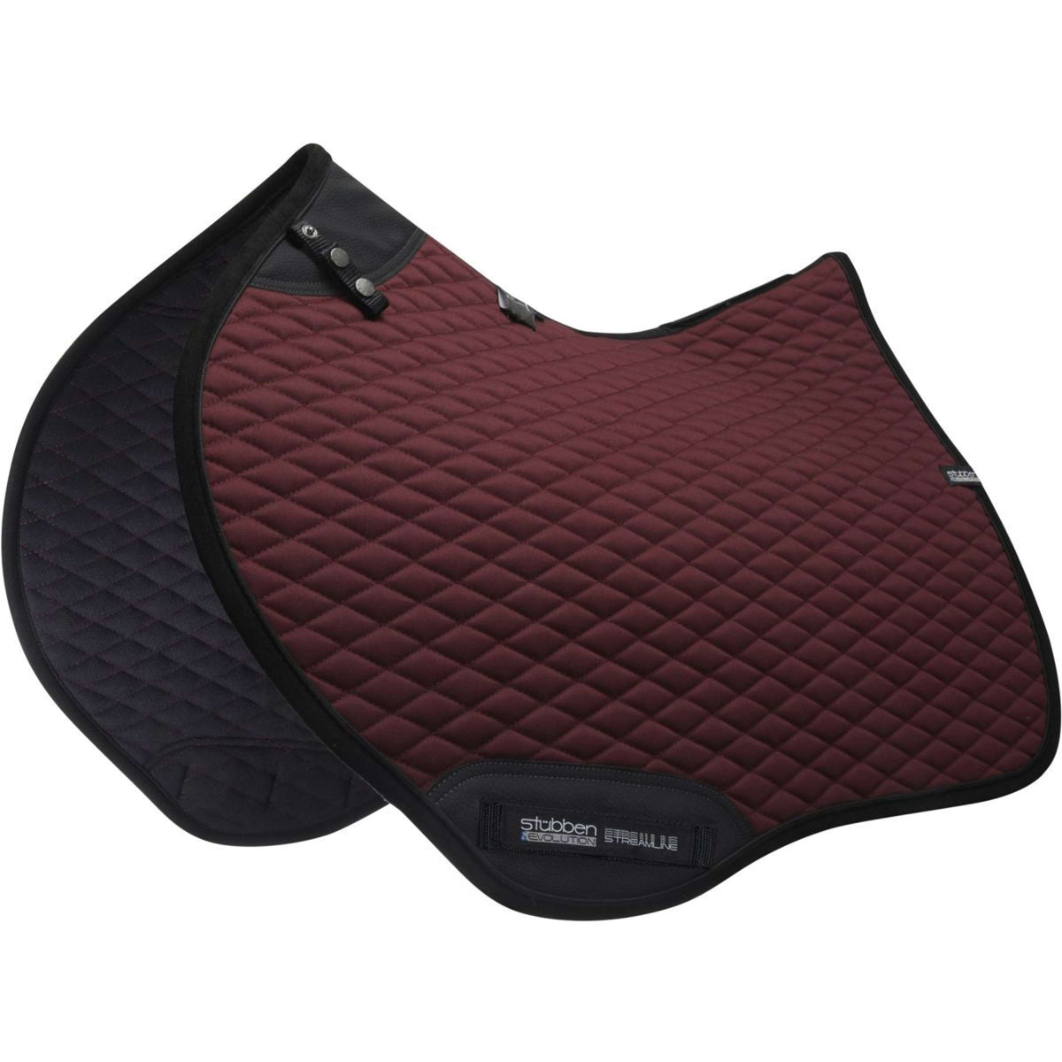 Stübben Saddlepad Streamline Close Contact Jumping Burgundy