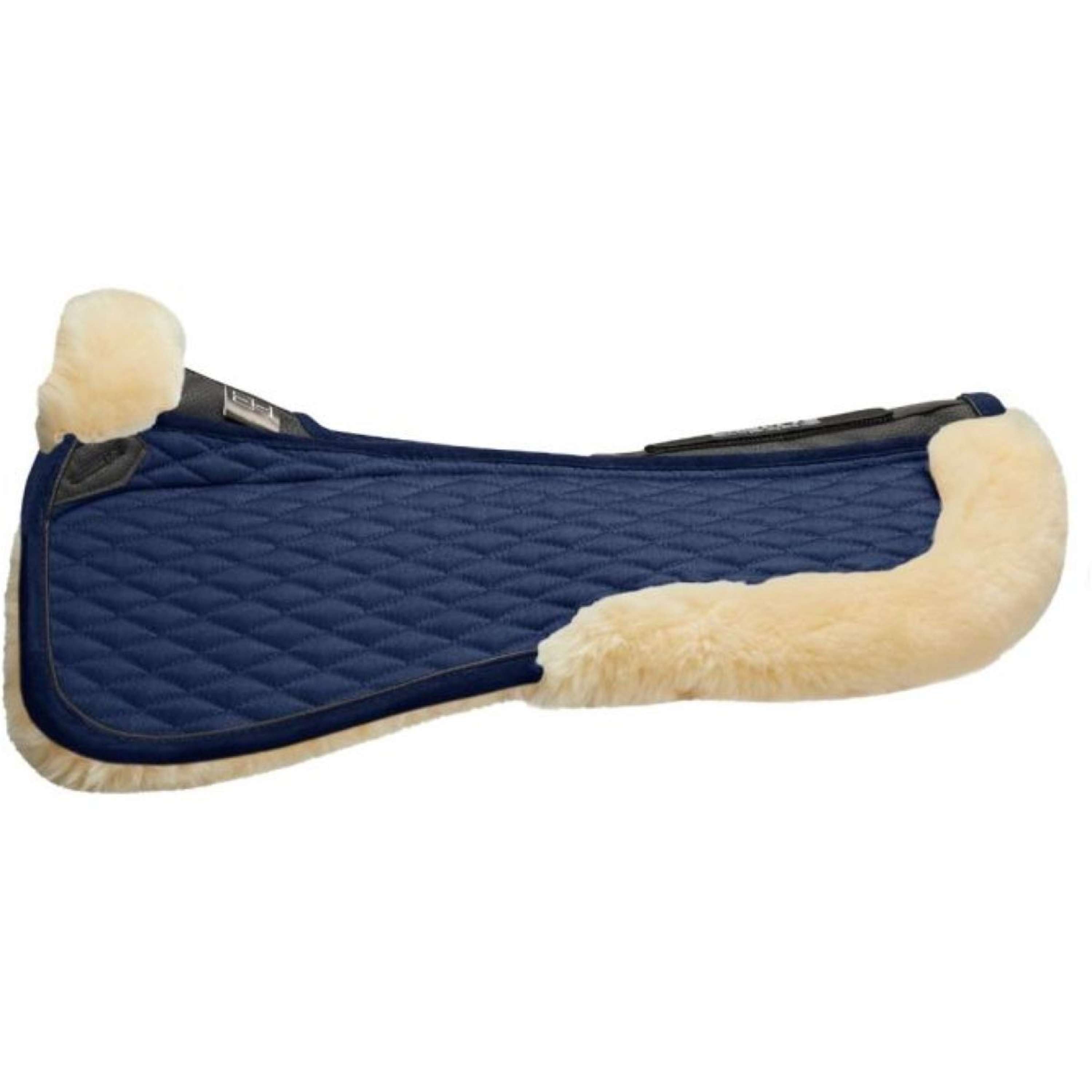 Stübben Half Pad Streamline Lambswool Dressage Blue