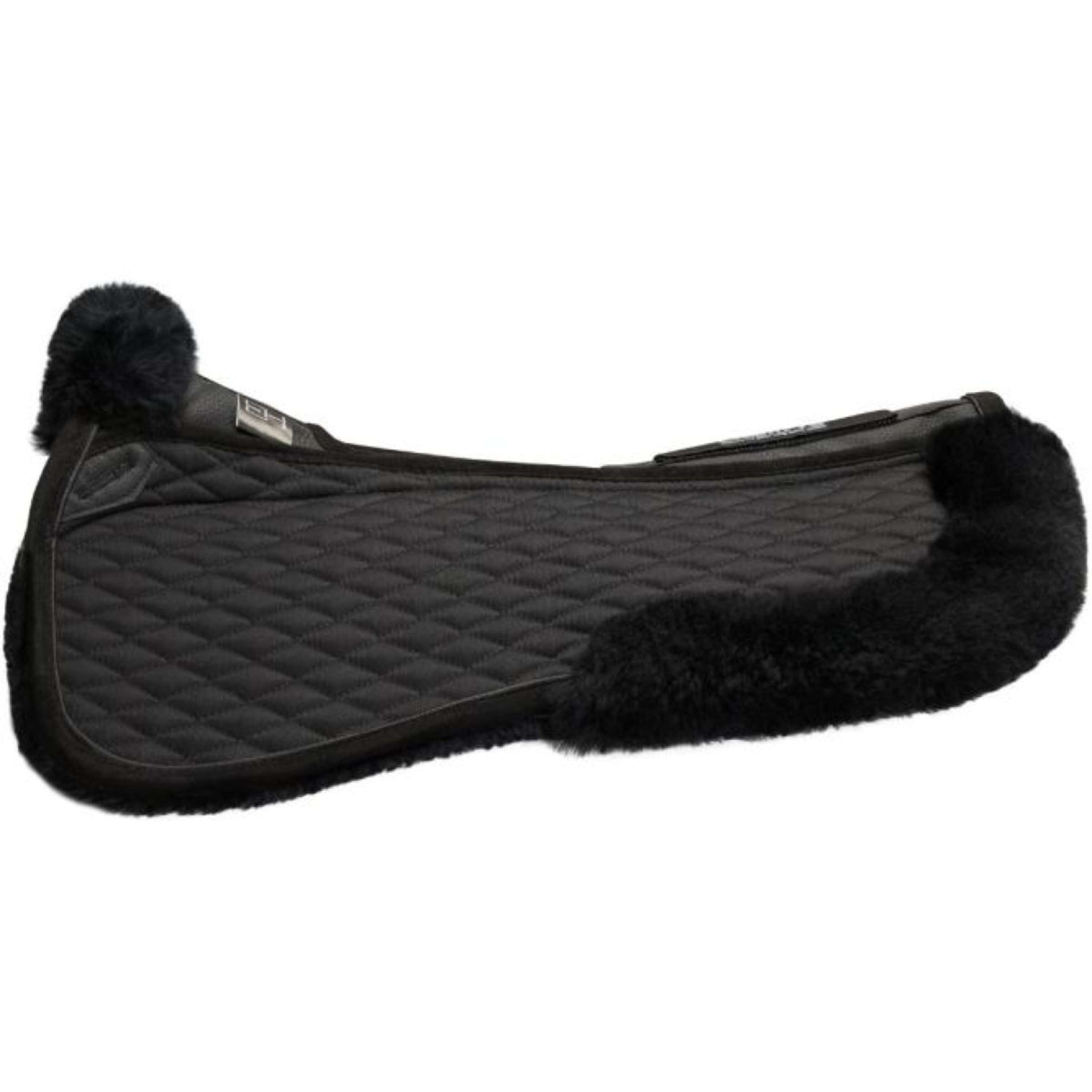 Stübben Half Pad Streamline Lambswool Dressage Black