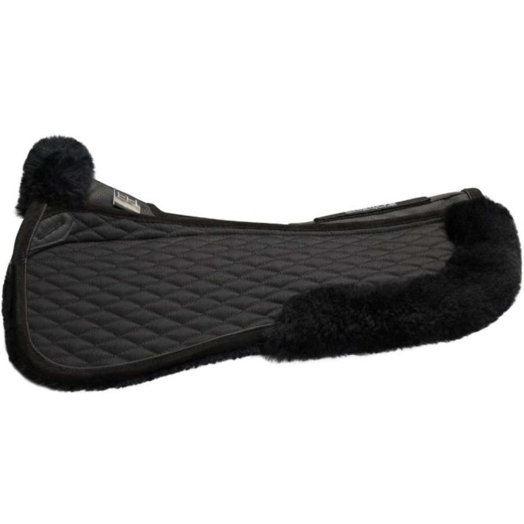 Stübben Half Pad Streamline Lambswool Dressage Black
