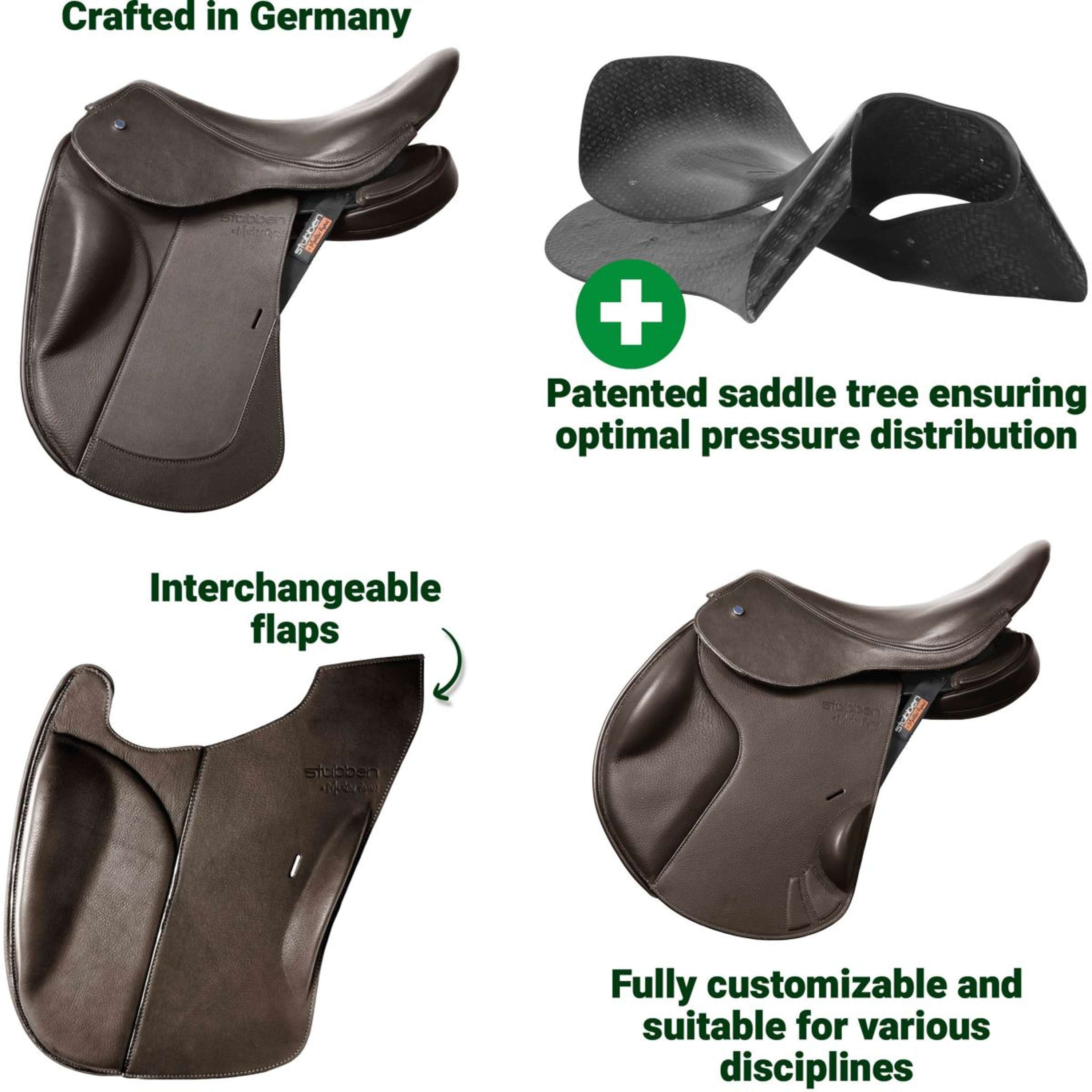 Stübben Jumping Saddle REVsport Ebony