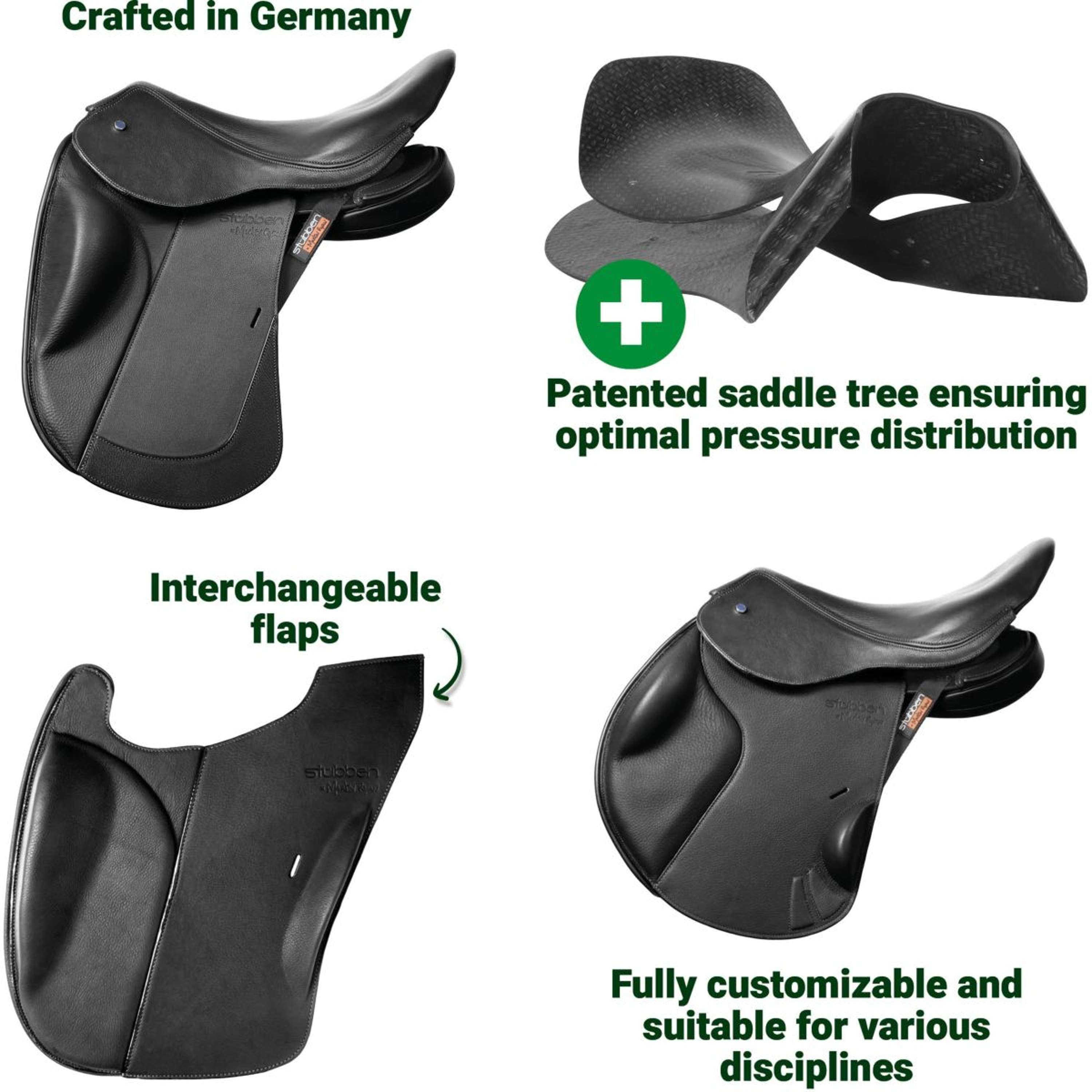 Stübben Jumping Saddle REVsport Black