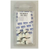Suevia adjusting screw with O-ring 5 pieces White