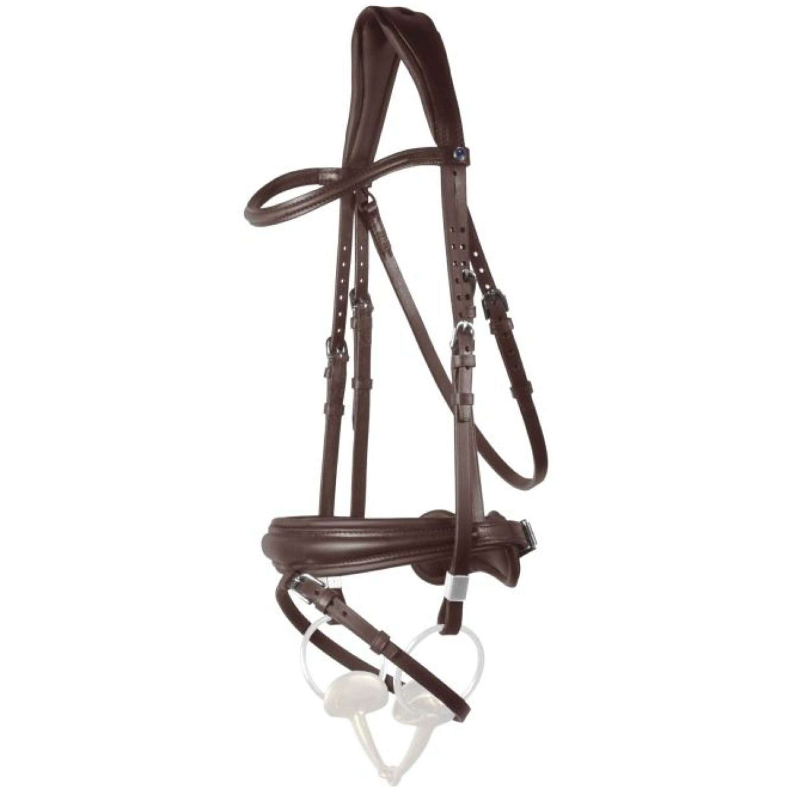 Stübben Bridle Switch met Slide&Lock Ebony Brown/Ebony Brown