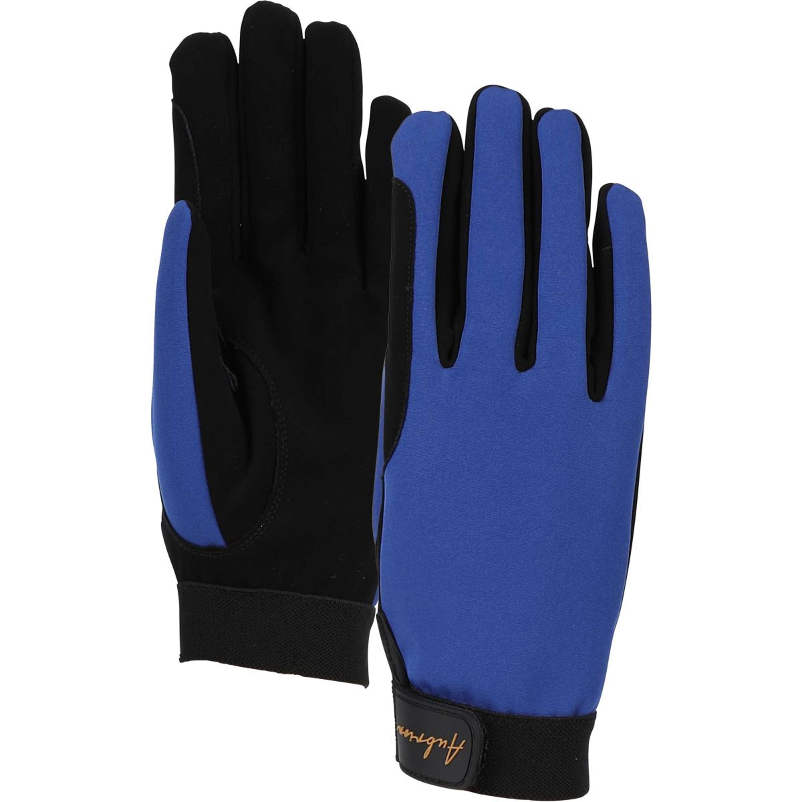 Aubrion Riding Gloves Team Winter YR Blue