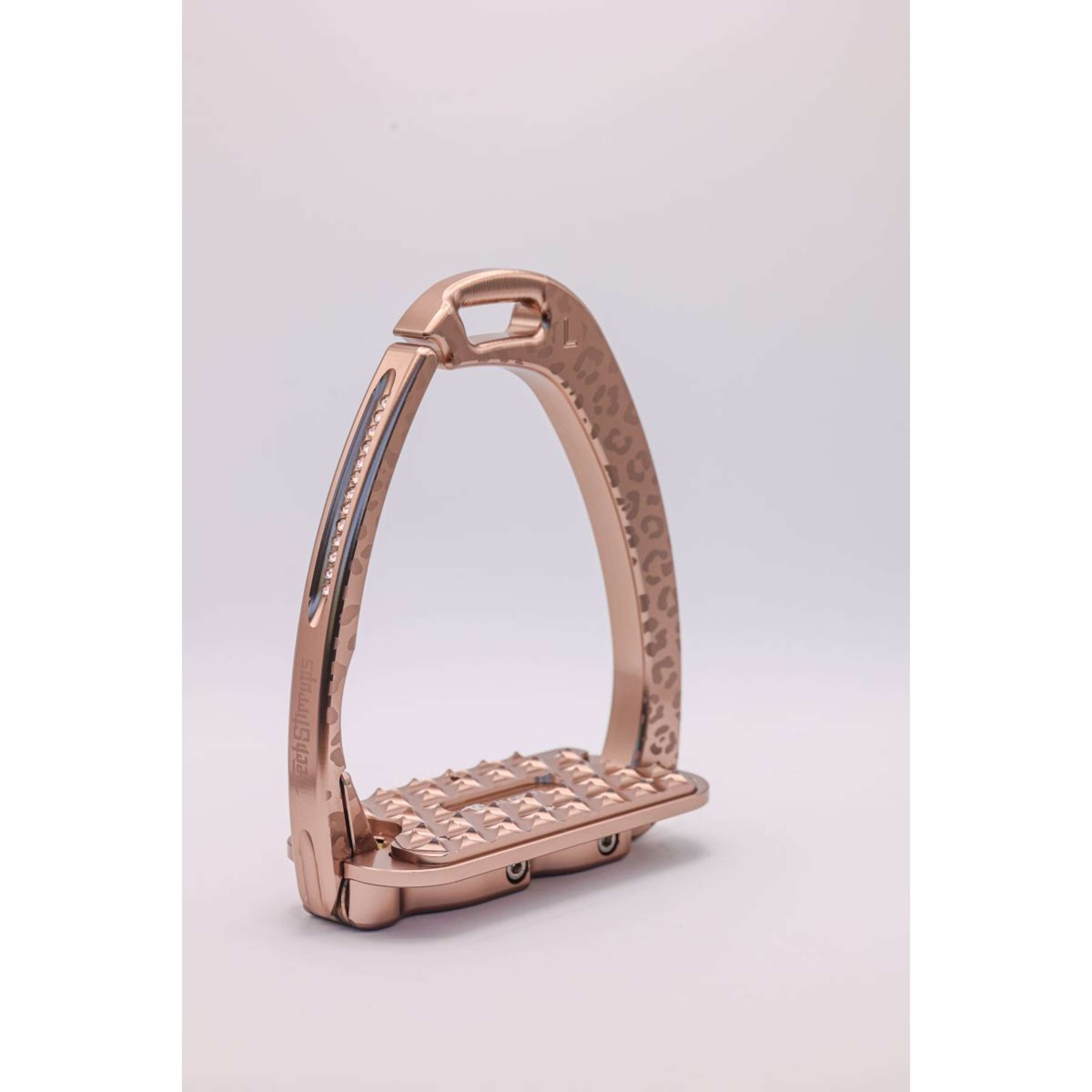 Tech Stirrups Stirrups Venice Sloped EVO Leopard Rosegold