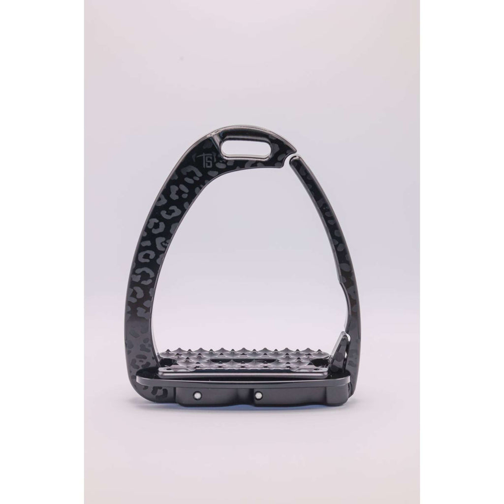 Tech Stirrups Stirrups Venice Sloped Evo Leopard Black
