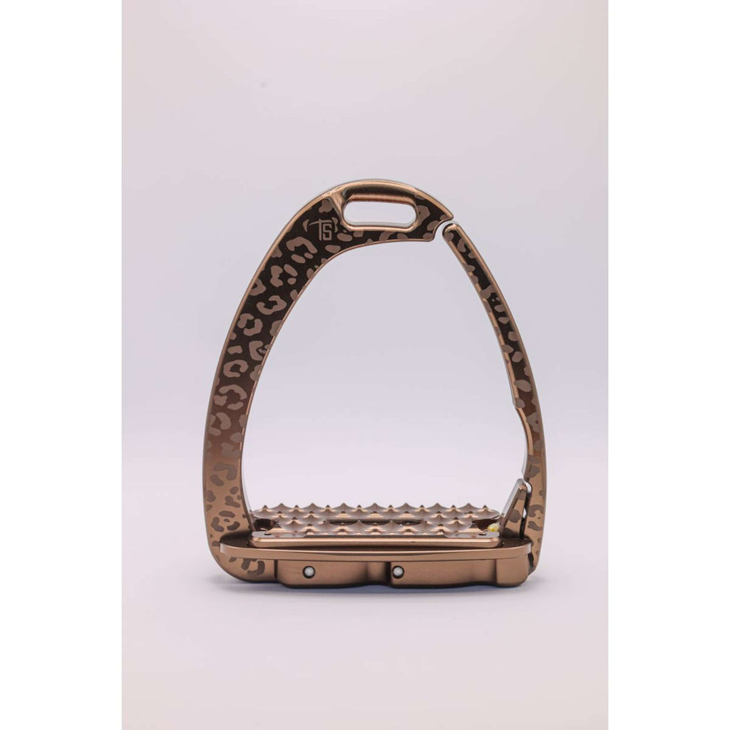 Tech Stirrups Stirrups Venice Children Leopard Brown