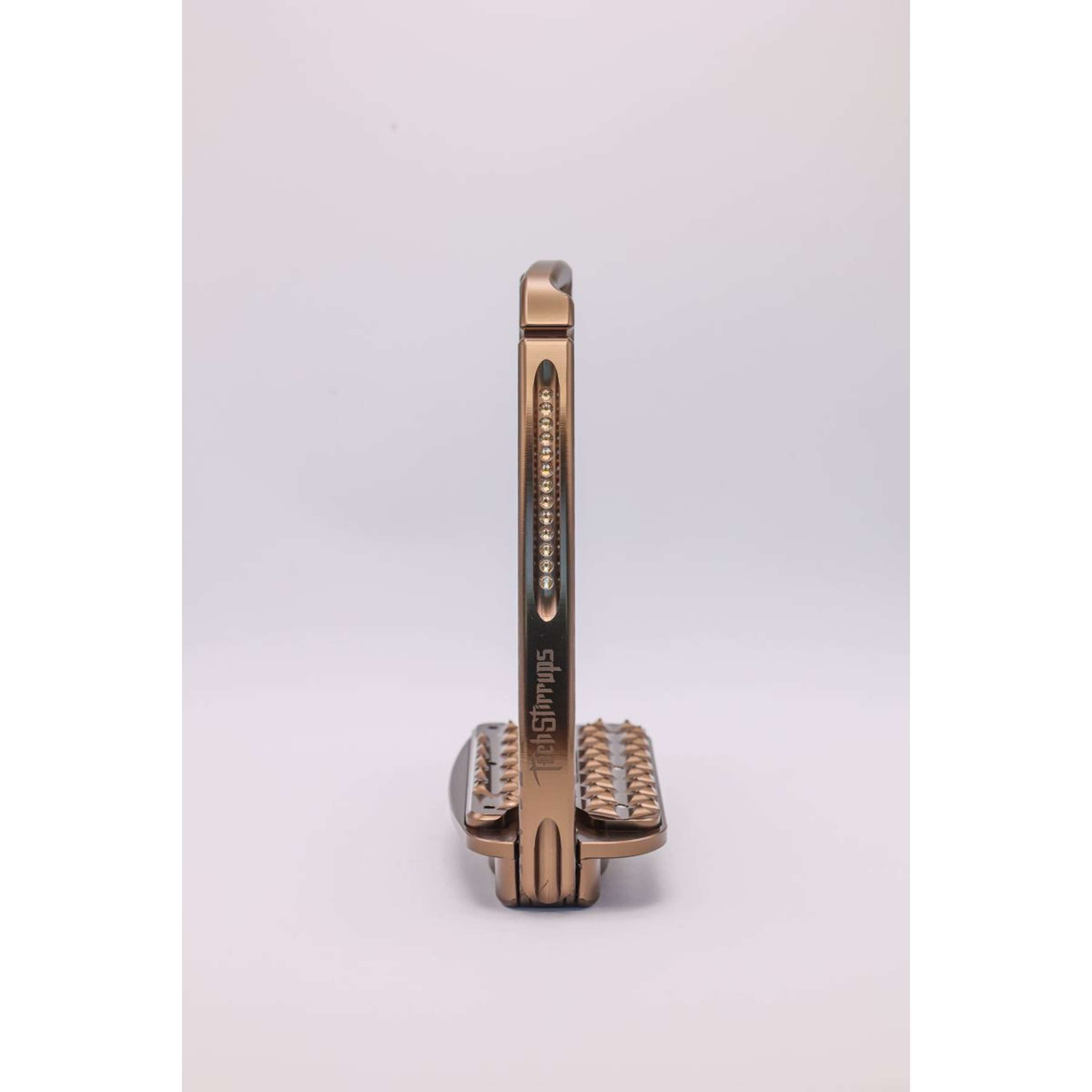 Tech Stirrups Stirrups Venice Sloped EVO Leopard Rosegold