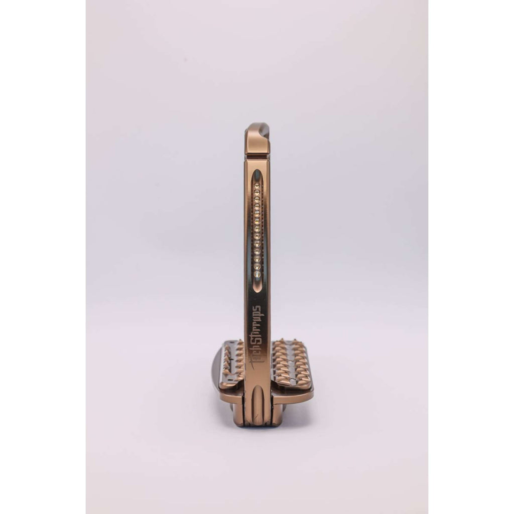 Tech Stirrups Stirrups Venice Sloped EVO Leopard Rosegold