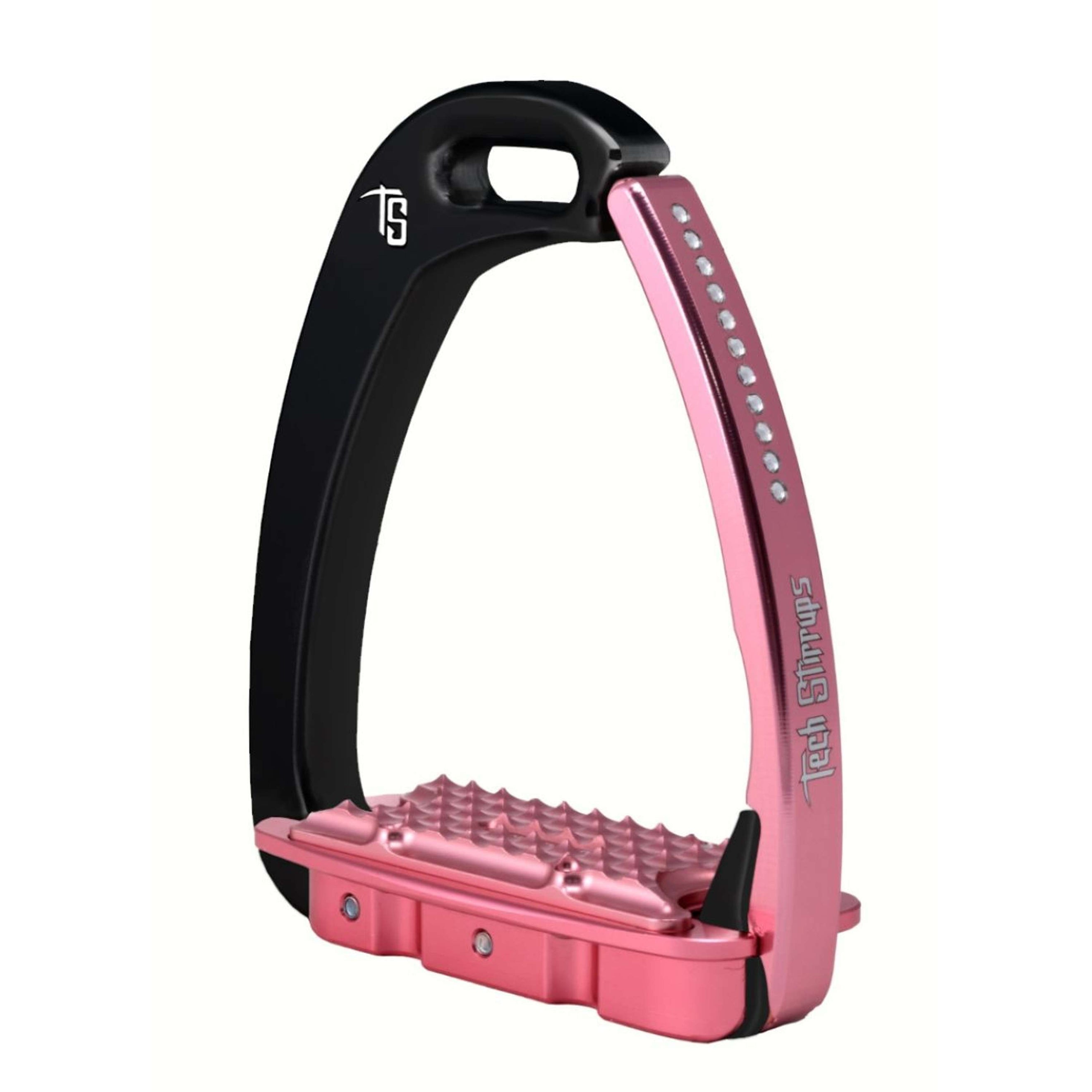 Tech Stirrups Stirrups Venice Swarovski Child Black/Pink Tech Stirrups Stirrups Venice Swarovski Child Black/Pink