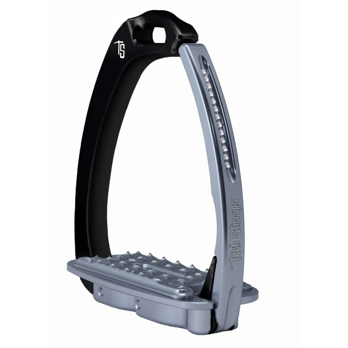 Tech Stirrups Stirrups Venice Sloped Evo Swarovski Black/Titanium