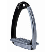 Tech Stirrups Stirrups Venice Sloped Evo Swarovski Black/Titanium