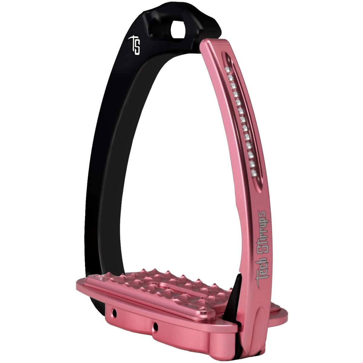 Tech Stirrups Stirrups Venice Sloped Evo Swarovski Black/Pink