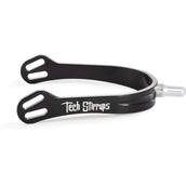 Tech Stirrups Ball-end spurs Verona Extra Long Black