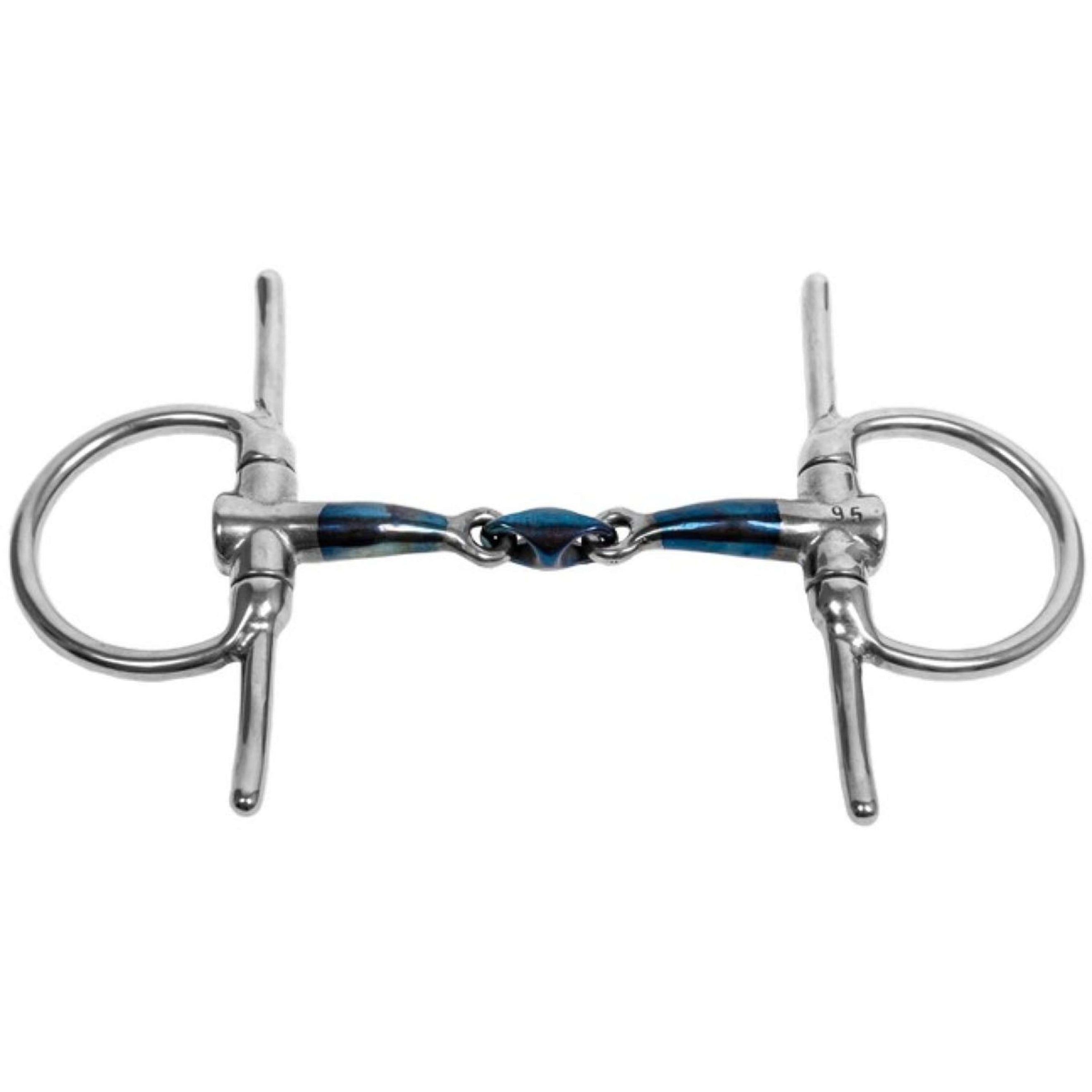 Trust Pony Full Cheek Snaffle Sweet Iron Double Jointed 12mm