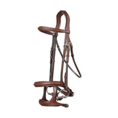 Trust Bridle Paris Brown/Silver